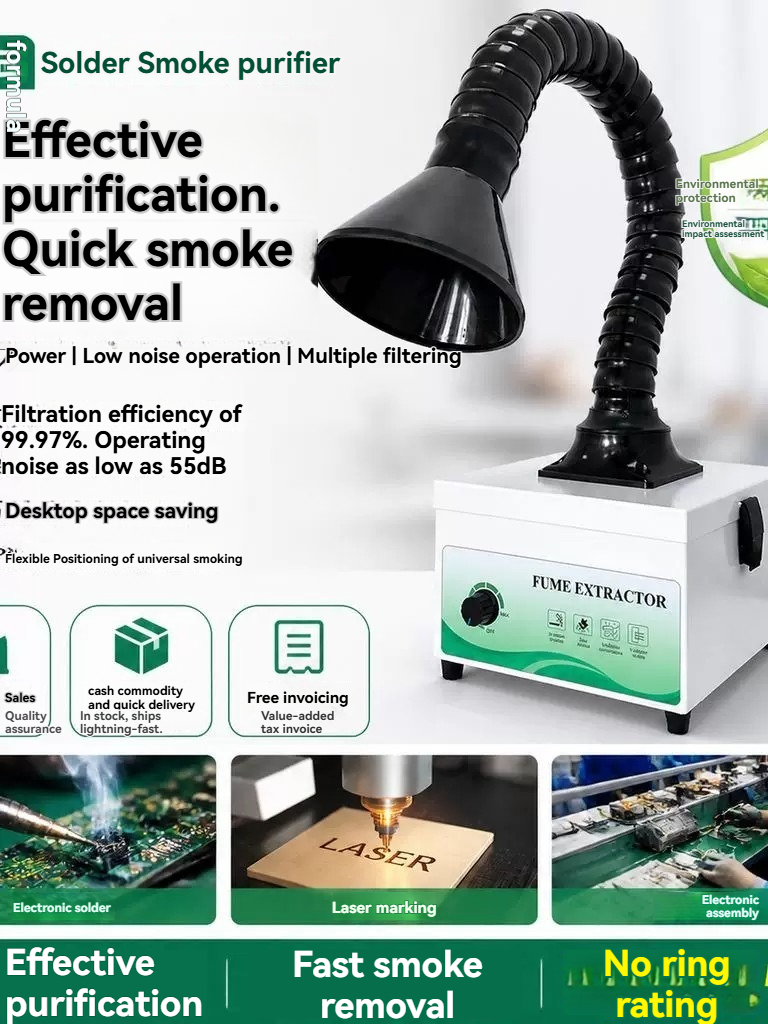 Industrial Laser Fume Extractor - Mini absorbeur de fumée pour soudure