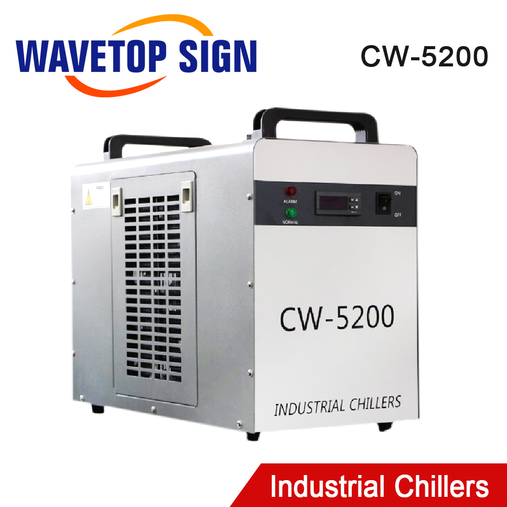 Laser Industrial Chiller - Refroidisseur d'eau industriel WaveTopSign CW-5200 5200W