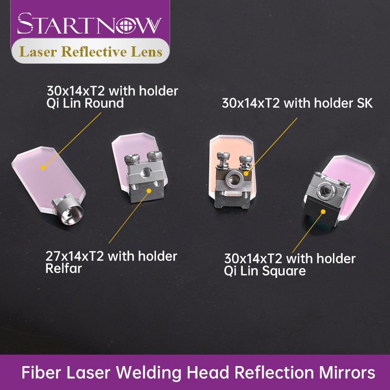 Industrial Laser Head - Startnow-Miroirs réflecteurs laser 30x14x2mm, pour soudeuse