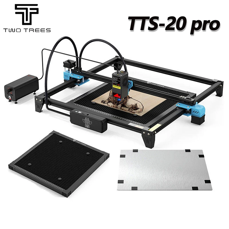 Industrial Grade Laser Engraver - Twotrees TTS-20 Pro 20W Graveur laser