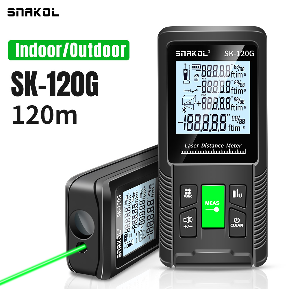 Industrial Laser Distance Sensor - SNAKOL Télémètre laser haute précision 3-en-1,