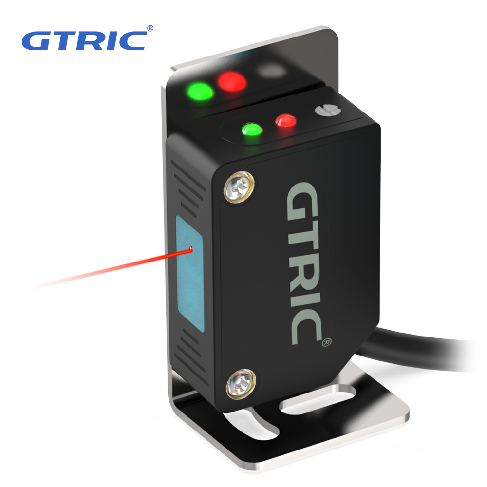 Industrial Laser Distance Sensor - Capteurs photoélectriques Laser carrés GTRIC, réflexion