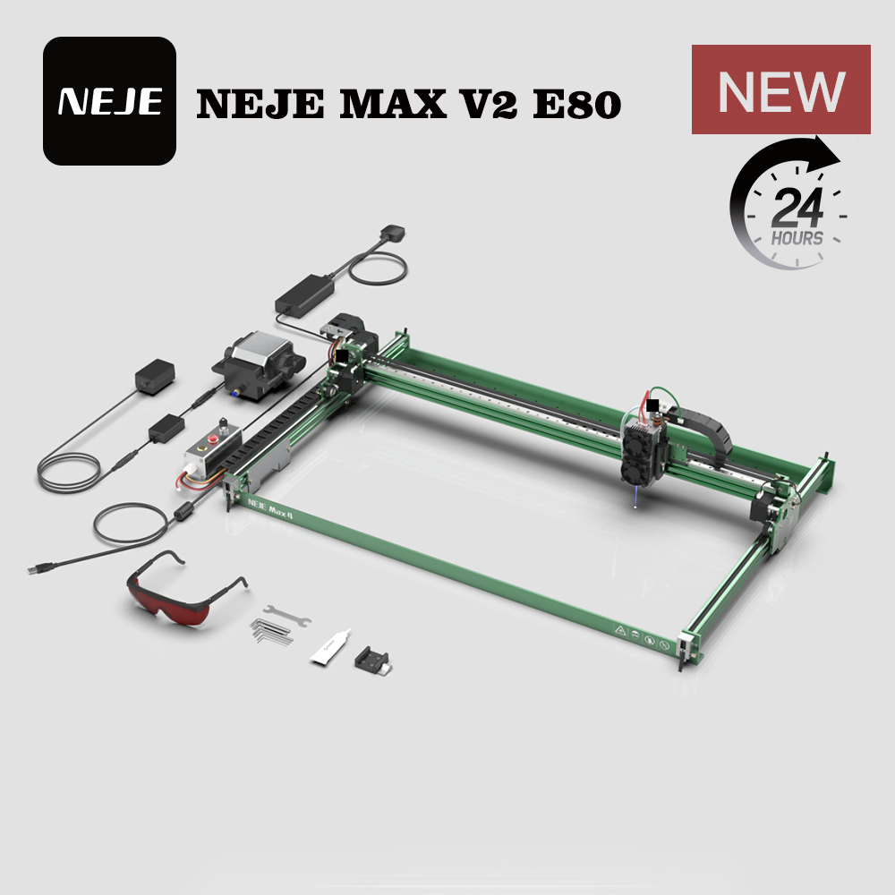 Industrial Grade Laser Engraver - Graveur laser NEJE MAX V2 E80