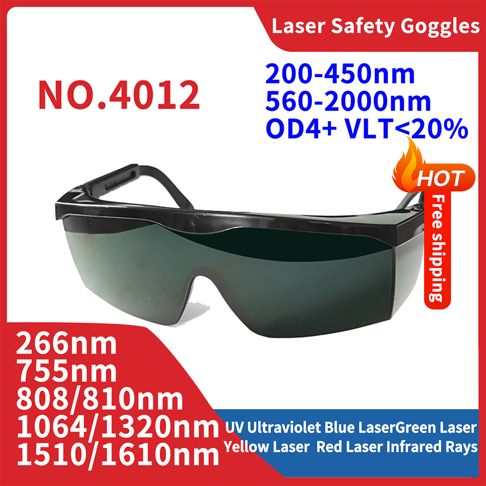 Laser Safety Goggles - Lunettes laser 1064nm, lentilles de sécurité,