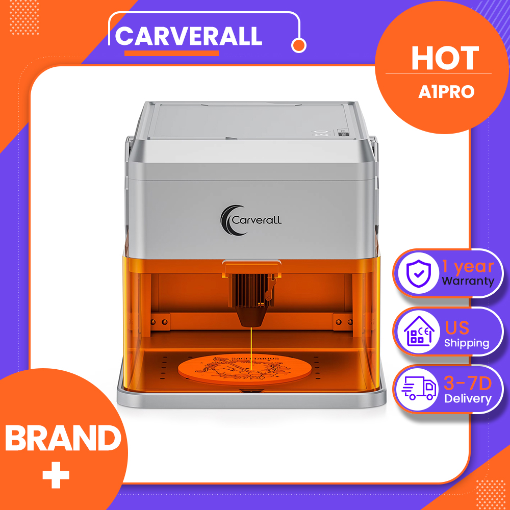 Industrial Laser Blasting - Graveur laser Carverall A1PRO 10W avec