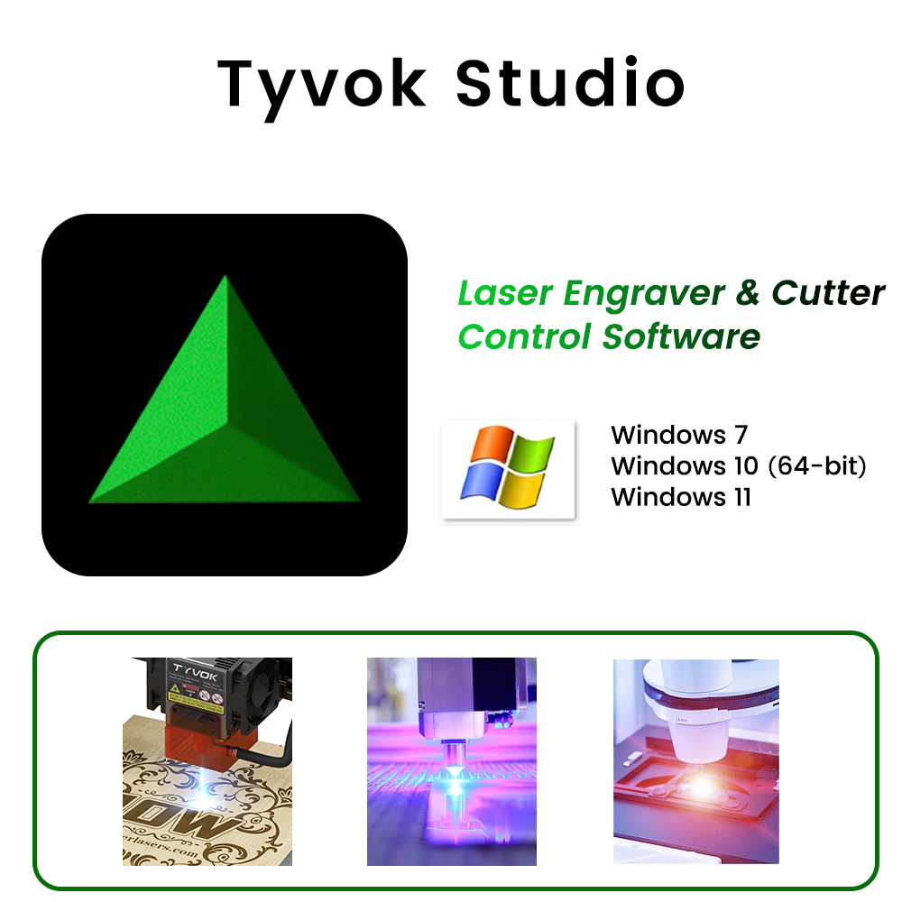 Industrial Laser Blasting - Logiciel de contrôle TyvokStudio pour graveur
