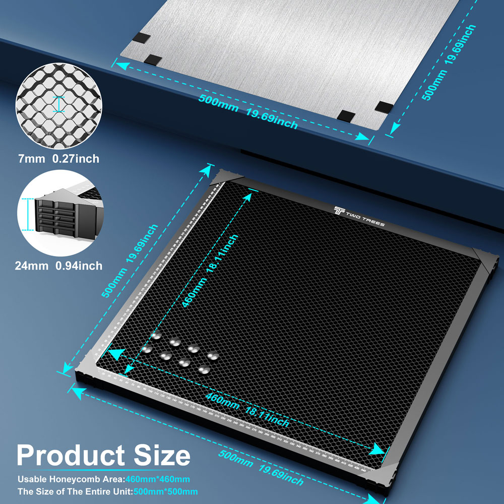 Table de travail en nid d'abei - Industrial Laser Table avis et prix
