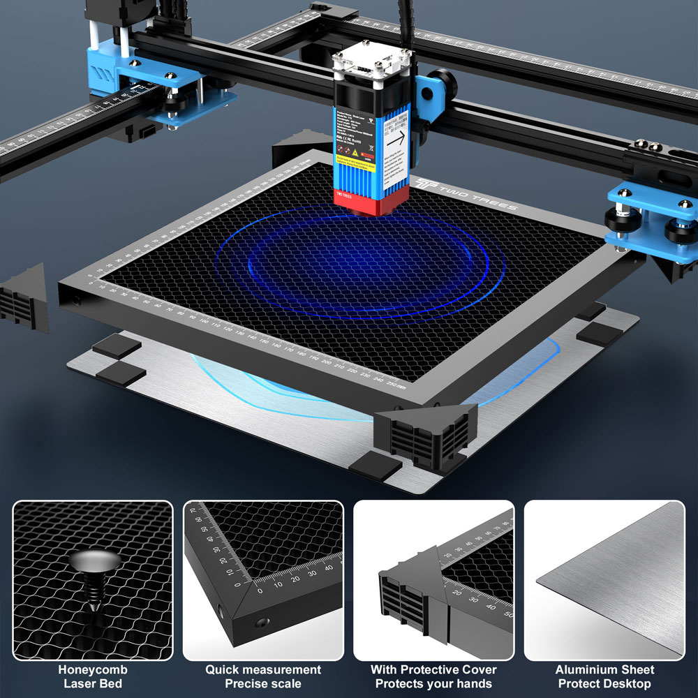 Table de travail en nid d'abei - Industrial Laser Table avis et prix