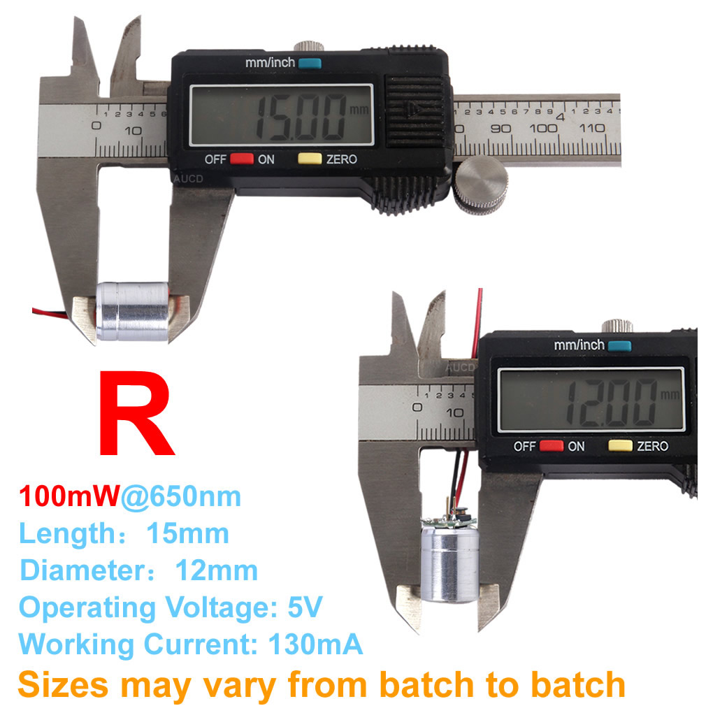 Module laser RGB Φ12x15mm DC 5 - Industrial Laser Module avis et prix