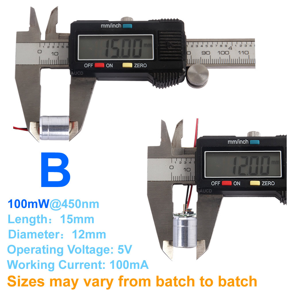 Module laser RGB Φ12x15mm DC 5 - Industrial Laser Module avis et prix
