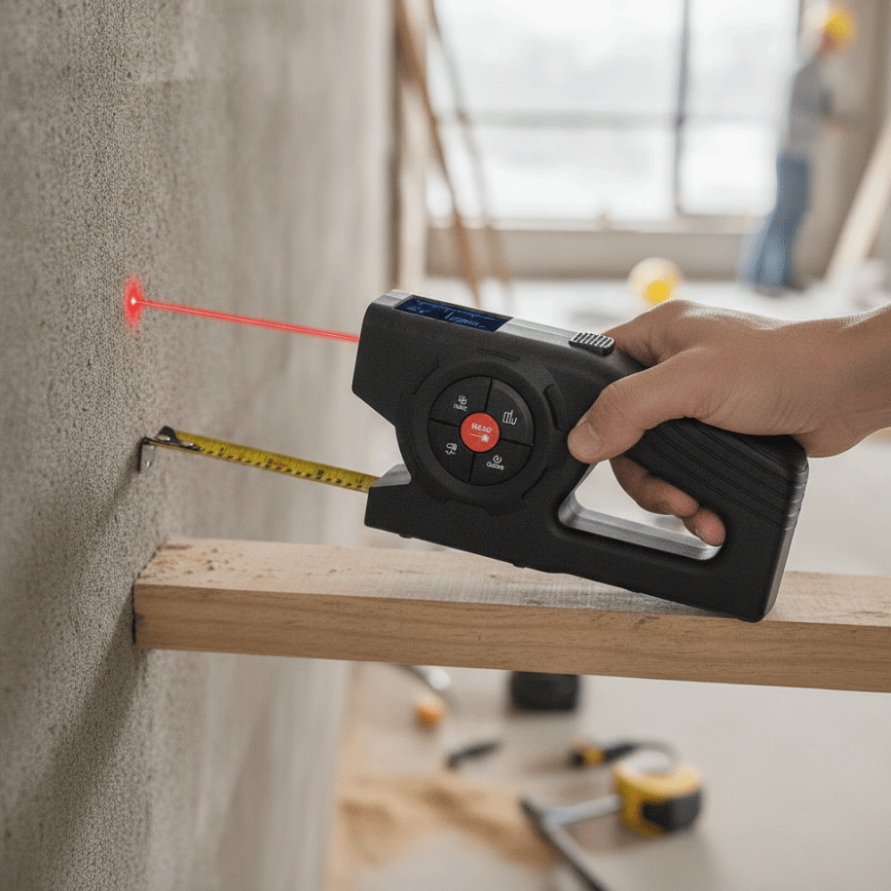 Mètre à ruban laser 3-en-1 rét - Industrial Laser Distance Sensor avis et prix