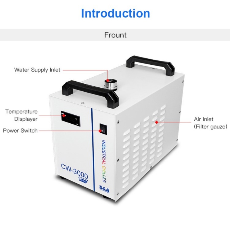 Bluetimes S & A CW3000 CW5000  - Laser Industrial Chiller avis et prix