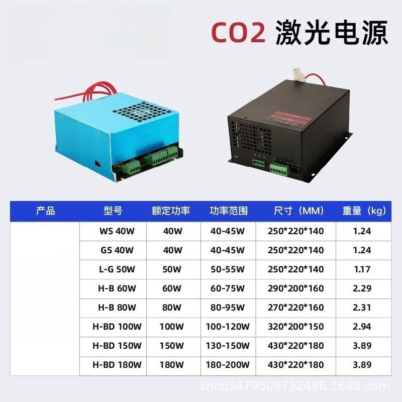 Alimentation électrique pour t - Laser Power Supply 60W avis et prix