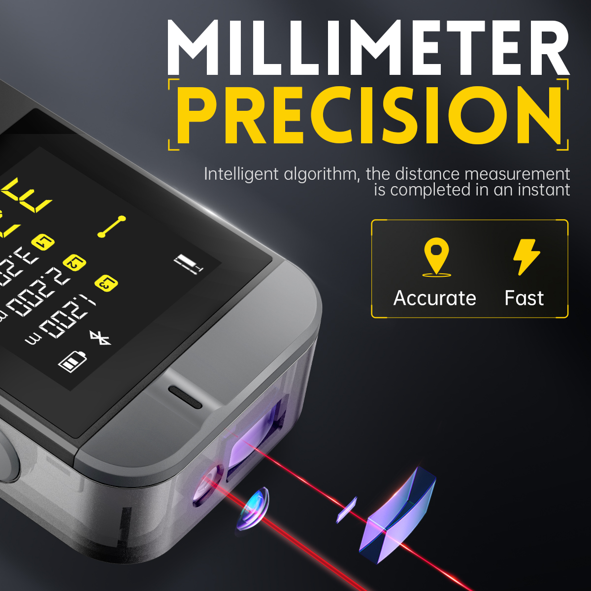 FNIRSI IR40 ruban à mesurer La - Industrial Laser Distance Sensor avis et prix