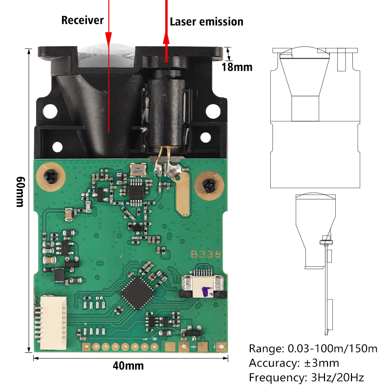 Module de mesure de distance i - Industrial Laser Distance Sensor avis et prix