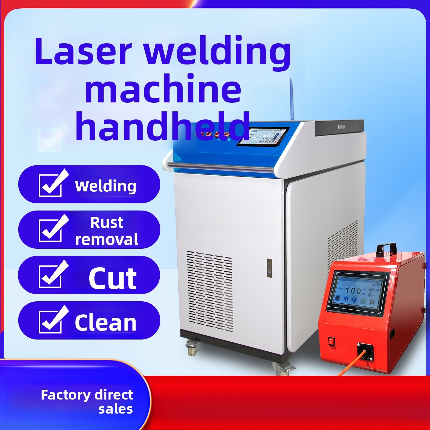 Machine industrielle portative - Industrial Laser Rust Removal Machine avis et prix