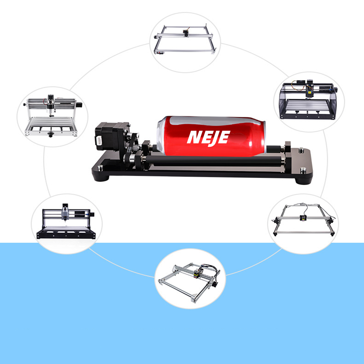 Plateforme rotative NEJE pour  - Industrial Laser Table avis et prix