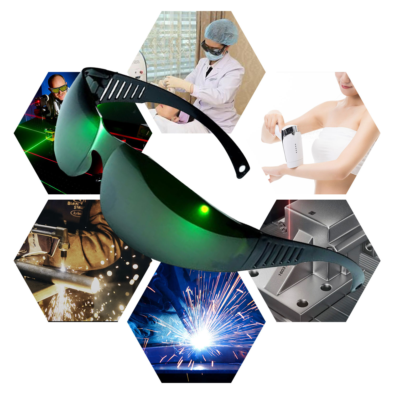 Lunettes en plomb lunettes de  - Laser Safety Goggles avis et prix