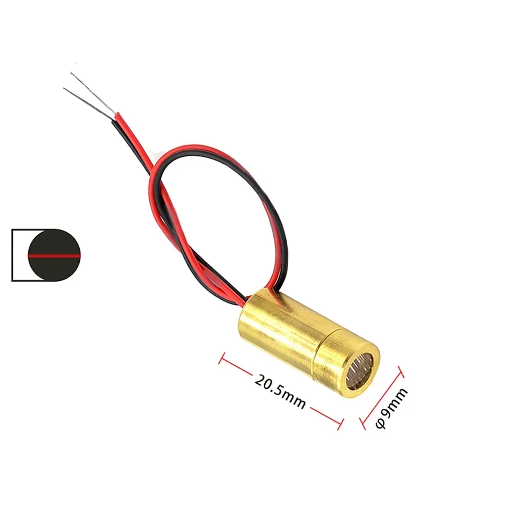 Mini tête laser rouge 650nm 5m - Industrial Laser Line Generator avis et prix