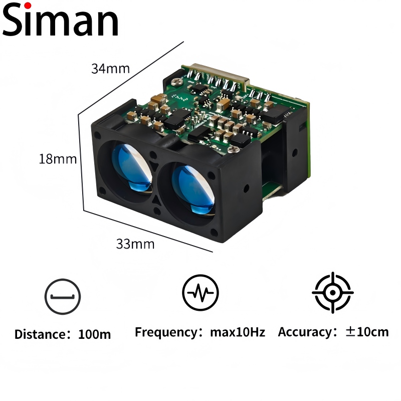 Module de télémétrie laser de  - Industrial Laser Distance Sensor avis et prix