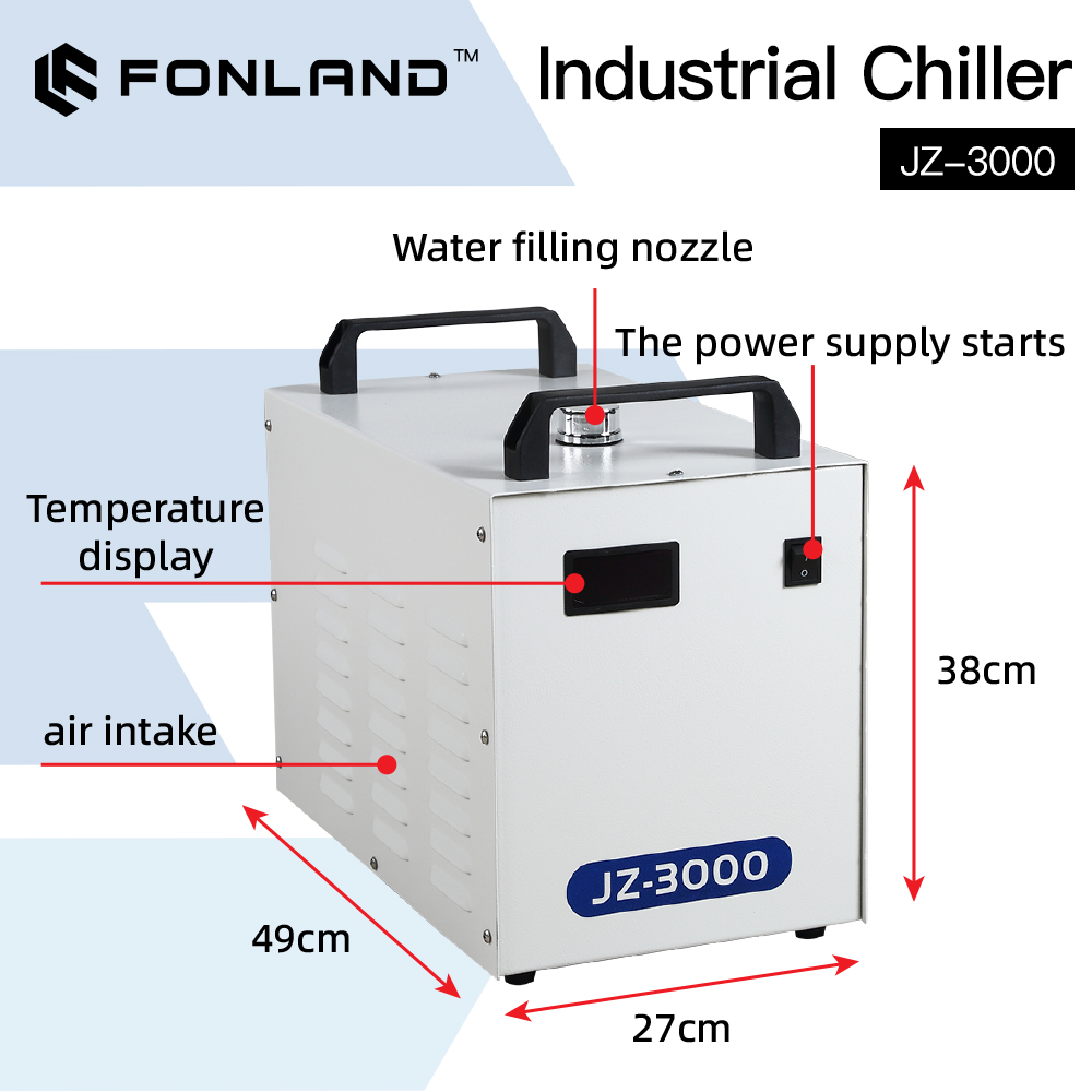 Refroidisseur d'eau industriel - Laser Industrial Chiller avis et prix